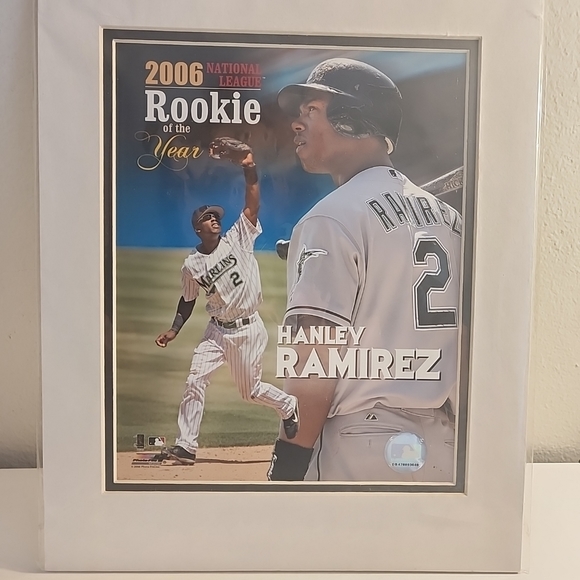 Hanley Ramirez 2006 National League Rookie of the Year 8x10" photo. NEW. - Picture 8 of 10